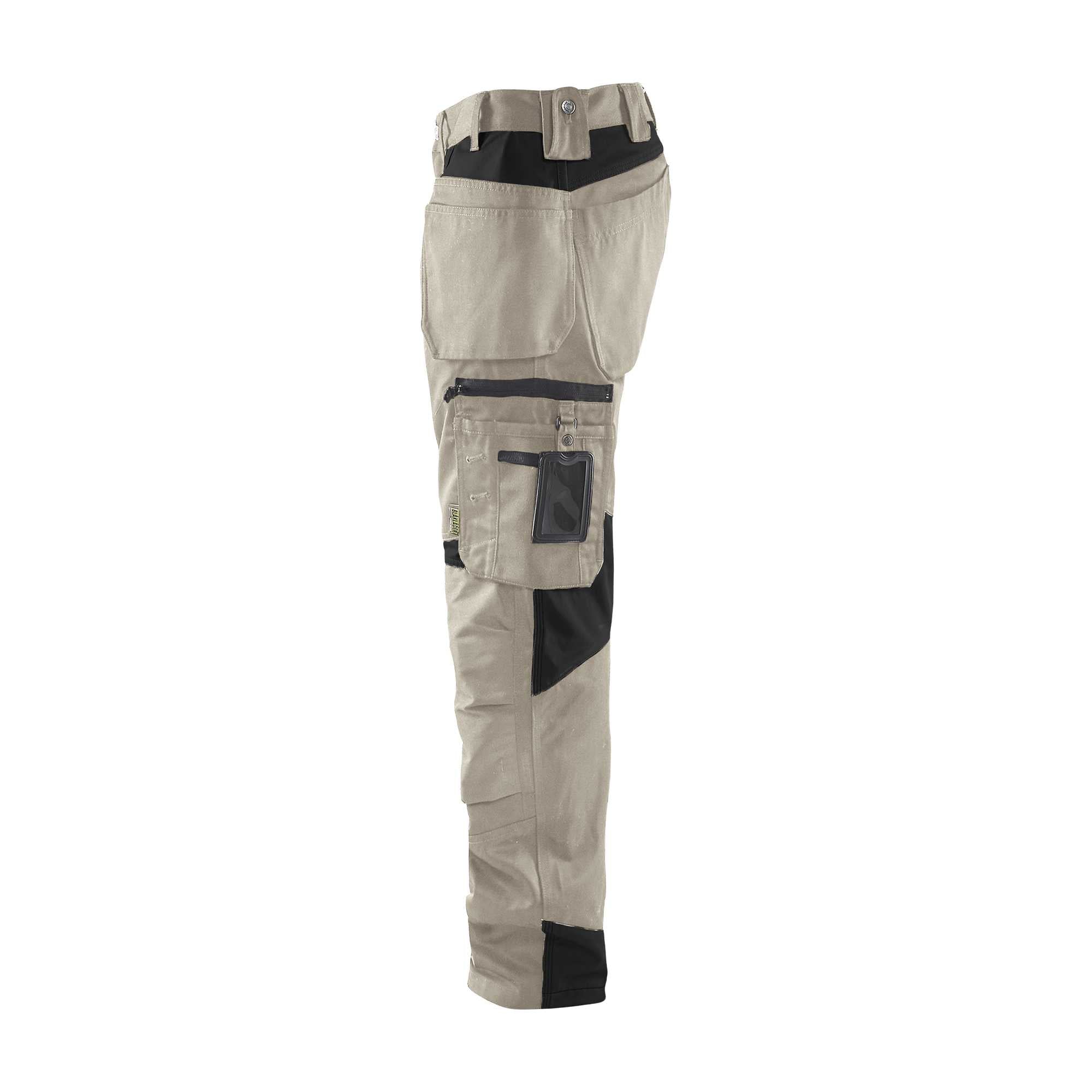 BLAKLADER 15551860 | Craftsman trousers Work Trousers Men - twill fabric